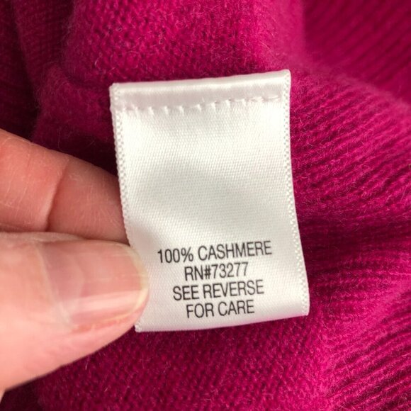 Apt. 9 100% Cashmere V Neck Sweater - Quiet Luxury - Picture 7 of 8